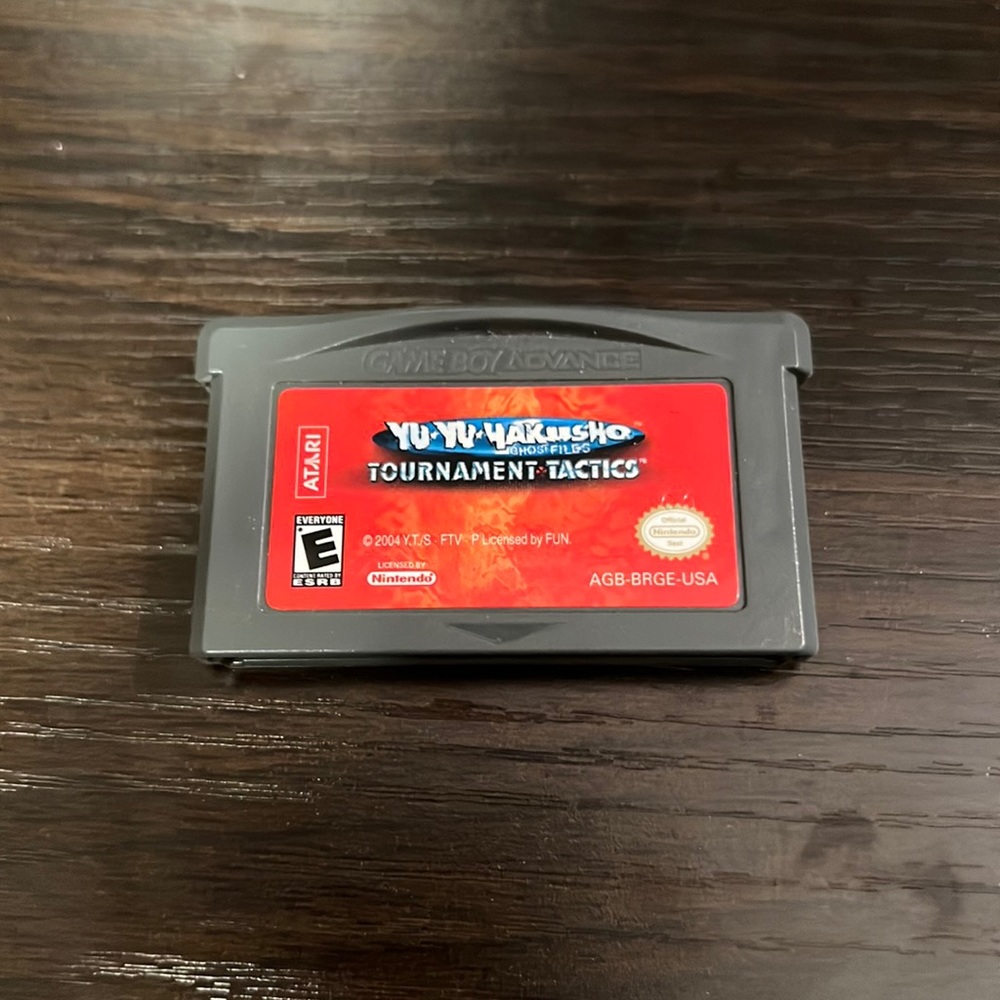 Yu Yu Yakusho Ghostfiles Tournament Tactics for Gameboy Advance